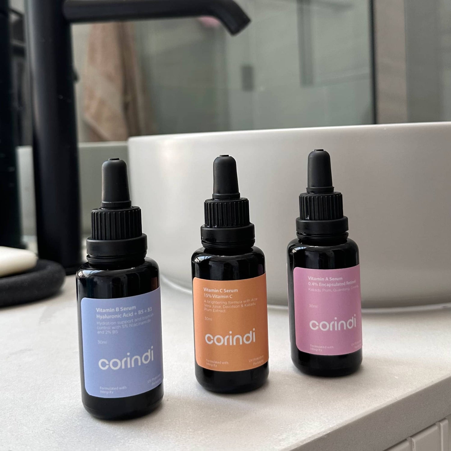 Vitamin Serum Trio